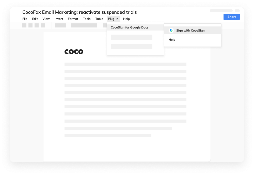 Docs add-on