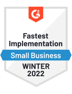 2022 winter fastest implementation small business