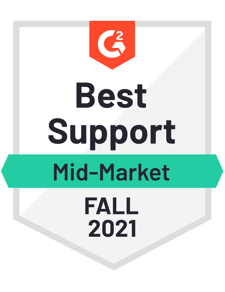 2021 Fall Mid-Market Best Support