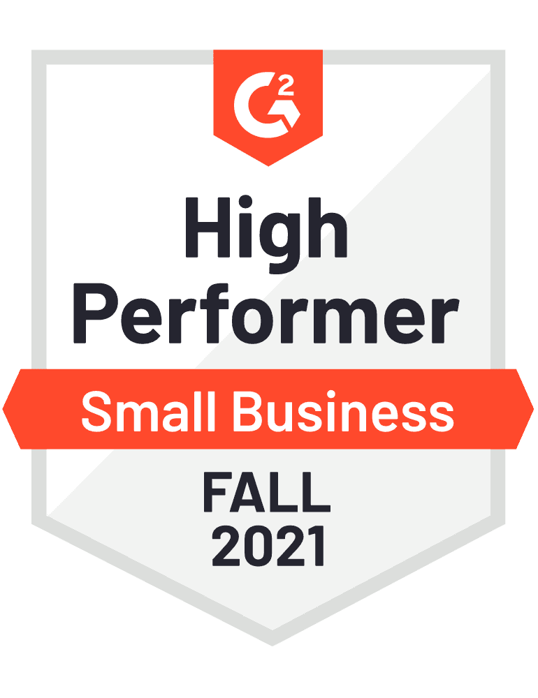 2021 fall small business high performer