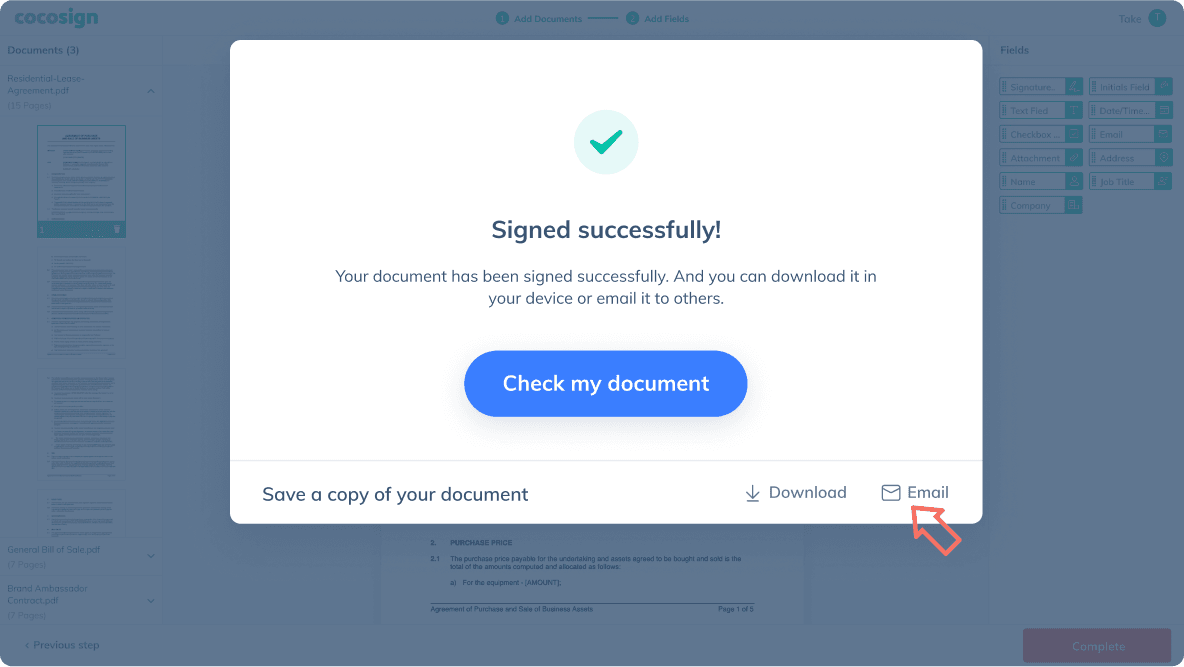 Strong signer authentication
